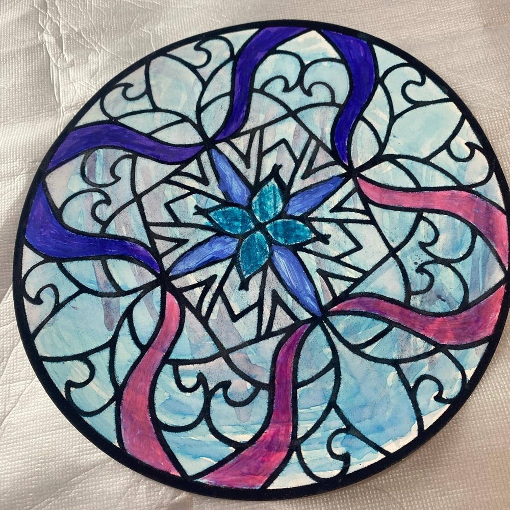 Special Water Color Mandala  🌊